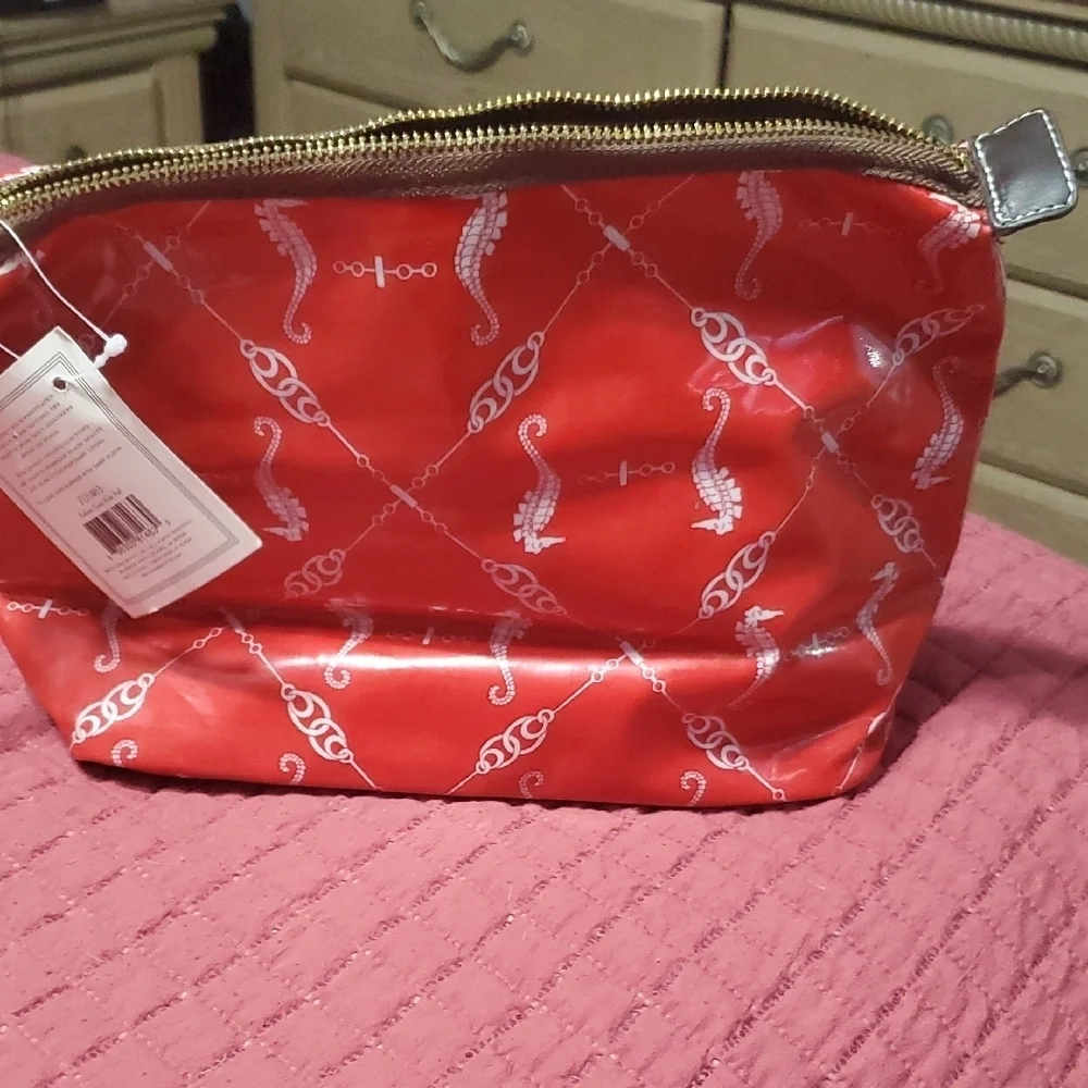 Red Patterned Women's Bag